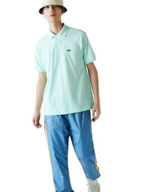 LACOSTE 男士POLO衫 L1212NRE SS2022 浅蓝色 LACOSTE MEN'S L121