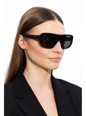 1h可退 JACQUEMUS 女士太阳镜 JAC1560C1SUN CO 黑色 Sunglasses