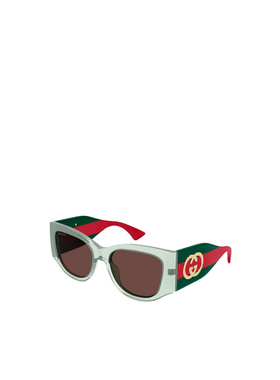 GUCCI 女士眼镜 GG2115S003 SS2026 花色 几何框太阳镜古驰配饰