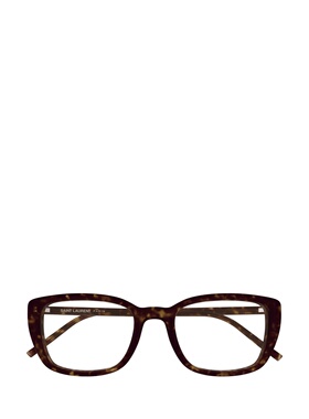 SAINT LAURENT 女士眼镜 SL776006 CO 棕色 全框平光镜