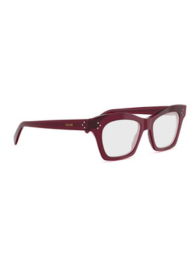 CELINE 女士眼镜 CL50175I069 SS2026 红色 全框平光镜