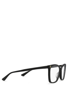 GUCCI 女士眼镜 GG0025O001 SS2025 白色 Gucci GG0025O black fe
