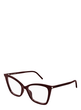 SAINT LAURENT 女士眼镜 SL386020 SS2026 棕色 全框平光镜