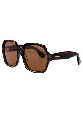 1h可退 TOM FORD 女士太阳镜 FT122152E SS2026 棕色配饰