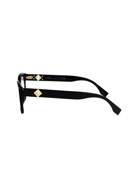 FENDI 女士眼镜 FE50124I001 SS2025 黑色 FF DIAMONDS