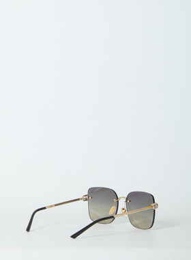GUCCI 女士眼镜 A000Q5I33318012 AW2026 灰色 Butterfly sunglas
