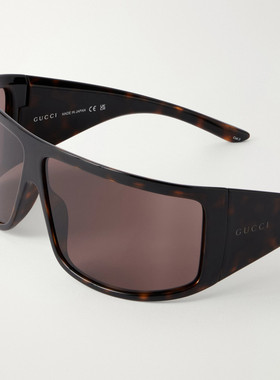 Gucci 古驰 男士 Shield-Style Injected 太阳眼镜 GG2274S002HA