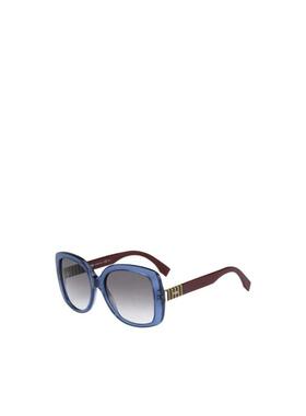 1h可退 FENDI 女士眼镜 FF0014S7TR AW2021 灰色