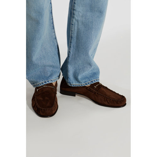 TOM FORD 男士休闲鞋 J1656LCL534PEAQ AW2026 棕色 - 图1