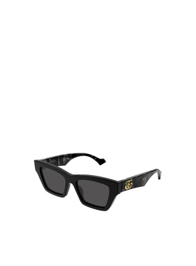 GUCCI 女士眼镜 GG1753S006 AW2026 黑色 猫眼太阳镜支付后1h可退
