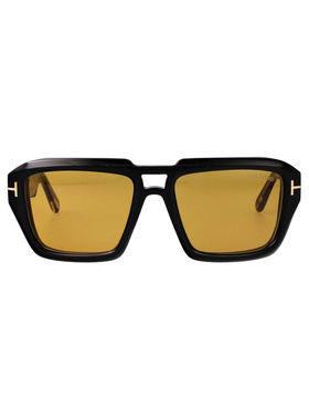 TOM FORD 男士眼镜 FT120201E CO 黄色  配饰矩形太阳镜