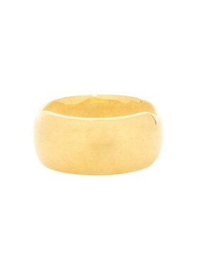 BALENCIAGA 女士戒指 765847TZ99G0705 CO 黄色 MAXI BAND RING