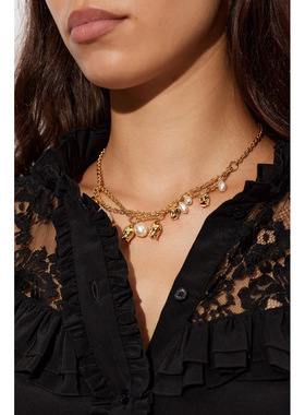 CHLOÉ 女士项链 CH26WJN19BRE7ZN AW2026 金色 CH【付后1h可退】