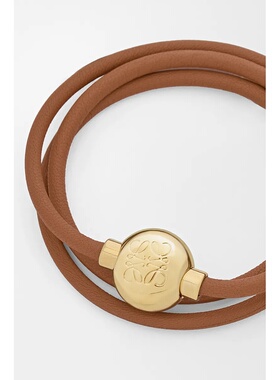 LOEWE 女士手链手镯 JJ07240X012599 AW2025 棕色