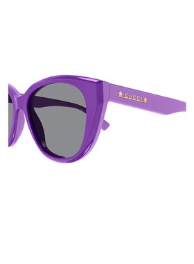 GUCCI 女士眼镜 GG1588S004 CO 古驰徽标 灰色太阳镜