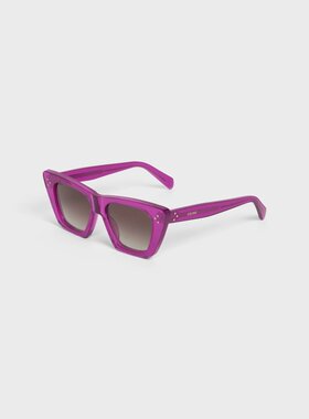 CELINE 女士太阳镜 4S187CPLB32VT SS2022 花色 CAT EYE S187醋酸