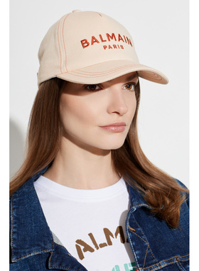 香港直邮BALMAIN 女士帽子 GF0XA015CB24GYG SS20【付后1h可退】