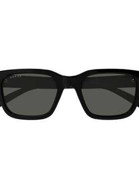 GUCCI 男士太阳镜 GG1857SK001 SS2025 黑色 框架太阳镜古驰