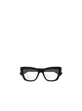 GUCCI 女士眼镜 GG1810O002 SS2025 黑色 古驰猫眼镜框造型
