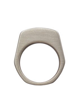 RICK OWENS 男士戒指 RJ0000053MMT128 CO 黄色 徽标戒指