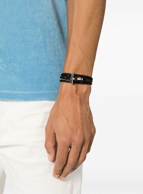 1h可退 奢淘 Tom Ford 编织图案手环 男 JM005手链