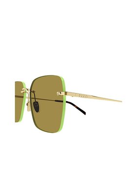 GUCCI 女士眼镜 GG1955SA004 AW2025 古驰绿色太阳镜