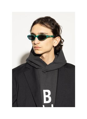 BALENCIAGA 女士太阳镜 812657T00393735 SS2025 绿色