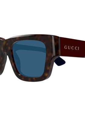 GUCCI 男士眼镜 GG1668S002 CO 蓝色古驰太阳镜配饰