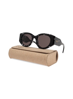 1h可退 CHLOÉ 女士太阳镜 CH0251S0006 CO 黑色 Sunglasses