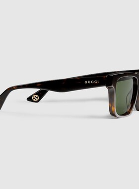 Gucci 古驰 男士 徽标细节太阳镜 778364J0751