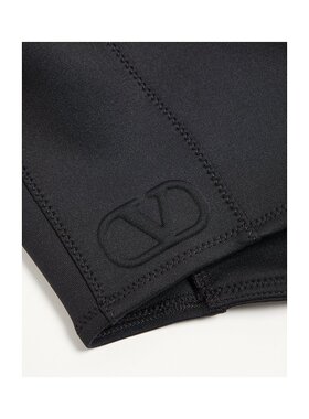 奢淘 Valentino 带拉链的 VLOGO 签名针织连帽衫 【付后1h可退】