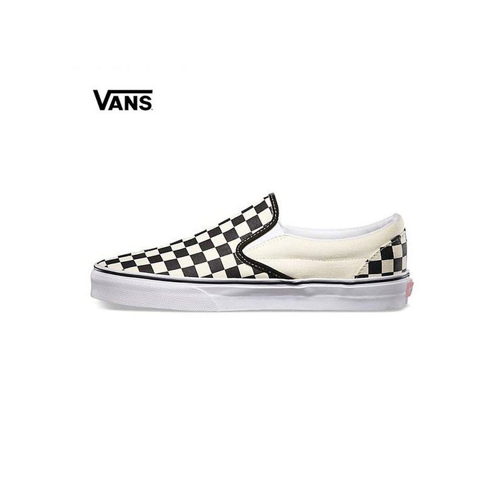 香港直邮vans范斯slip on帆布鞋 天猫国际香港直购帆布鞋