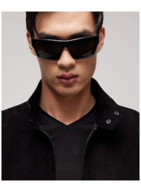 GUCCI 男士眼镜 A000O0J16911012 AW2026 灰色 几何太阳镜