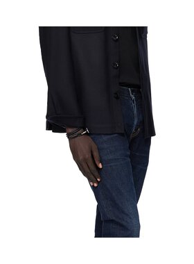 1h可退 潮奢 Tom Ford 汤姆 福特 男士 Braided Leather T 手环 J