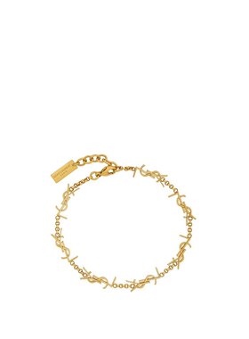 1h可退 潮奢 Saint Laurent 圣罗兰 女士 CASSANDRE 链式手链 757