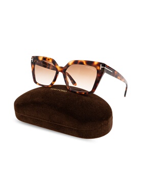 TOM FORD 女士太阳镜 FT103005353F CO 棕色 Sunglasses
