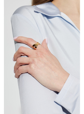 TORY BURCH 女士戒指 1808740720 SS2026 金色 Ring with logo