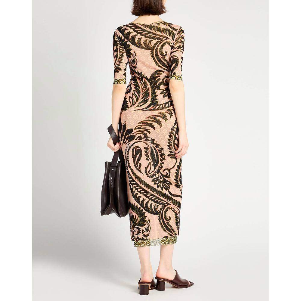 潮奢 Etro 艾特罗 女士 中长连衣裙 pink粉色 舒适时尚,淘宝优惠券,粉丝福利购,淘宝优惠卷