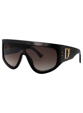 1h可退 DSQUARED2 女士眼镜 D20149S807 AW2025 黑色