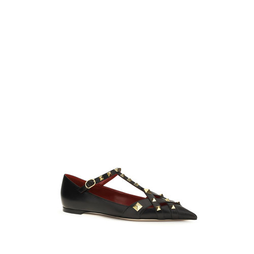 VALENTINO 女士芭蕾乐福鞋 WS0PQ9JYW0NO AW2026 【付后1h可退】 - 图1