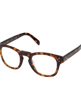 CELINE 男士太阳镜 CL50118I052 AW2025 花色 徽标玳瑁纹平光镜