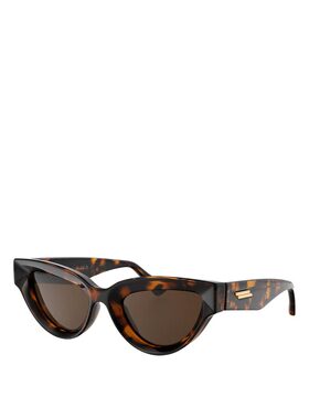 BOTTEGA VENETA 女士眼镜 BV1249S002 CO 黑色配饰太阳镜