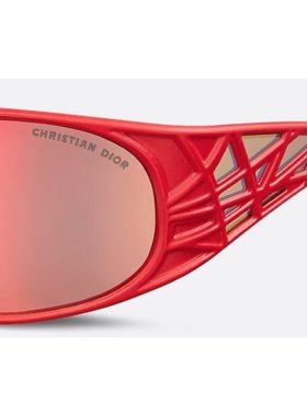 DIOR 男士眼镜 DFLUM1IAR36J7 CO 迪奥徽标 红色太阳镜