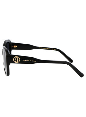 Marc Jacobs 马克 雅可布 女士 黑色醋纤太阳眼镜 MARC625S807