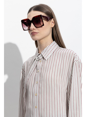 ETRO 女士太阳镜 ETRO0002S00863X CO 酒红色 Sunglasses