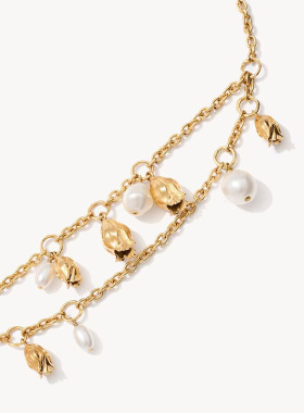 CHLOÉ 女士项链 26WJN19BRE7ZN7ZN AW2026 金色 C【付后1h可退】