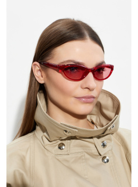 1h可退 JACQUEMUS 女士太阳镜 JAC1340C6SUN CO 红色 Sunglasses
