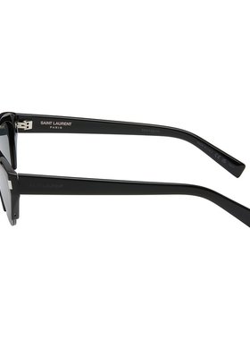 1h可退 潮奢 Saint Laurent 圣罗兰 男士 黑色 SL 704 太阳镜 SL7