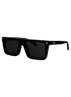 OFF-WHITE 女士太阳镜 OW10451007 SS2026 黑色 BRIDGEPORT