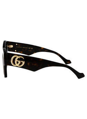 GUCCI 女士眼镜 GG1422S003 AW2025 古驰黑色太阳镜